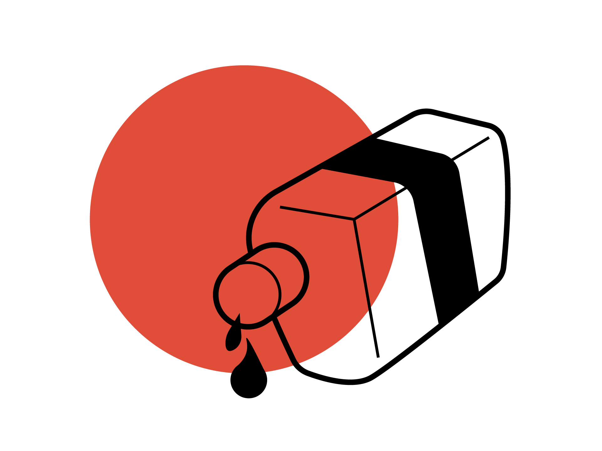 Ölwechsel Service Icon.
